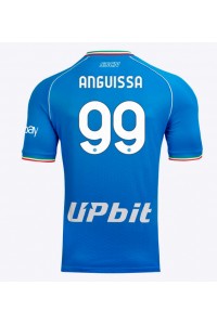 Fotbalové Dres SSC Napoli Frank Anguissa #99 Domácí Oblečení 2023-24 Krátký Rukáv